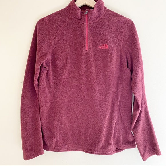 The North Face Sweaters - The North Face Quarter Zip Fleece Pullover sz M